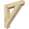 Ekena Millwork Traditional Arts & Crafts Rough Sawn Bracket, Douglas Fir, 6"W x 36"D x 36"H BKT06X36X36TRA03RDF - alternate 1